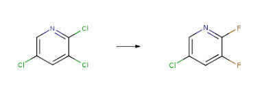 Synthèse 2,3-Difluoro-5-Chloropyridine de Cas 89402-43-7 de pesticide Clodinafop-Propargyl